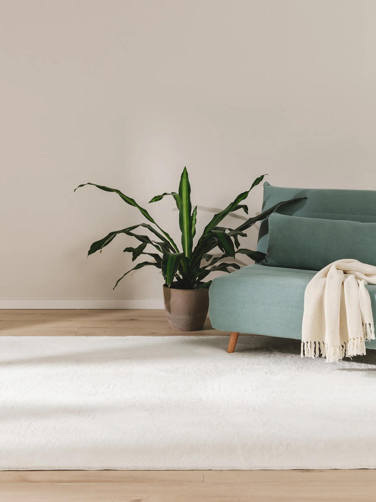 PREPROGE iz umetnega krzna Furry kremna 160x230 cm - krem, umetna masa (160/230cm) - benuta