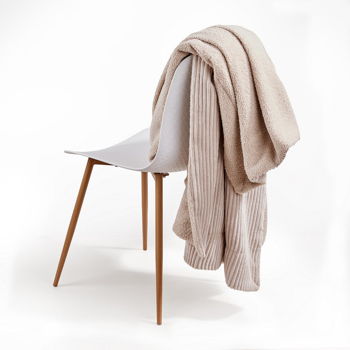 DECKE Lord Of The Cord - Beige, Kunststoff (150/200cm) - Butlers