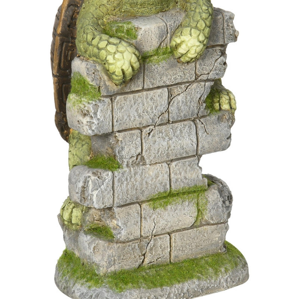 SOLAR Gartenfigur Schildkröte 17.5x18.5x36.5 cm mit led - Multicolor, Metall (18.5/36.5/17.5cm) - Modfu