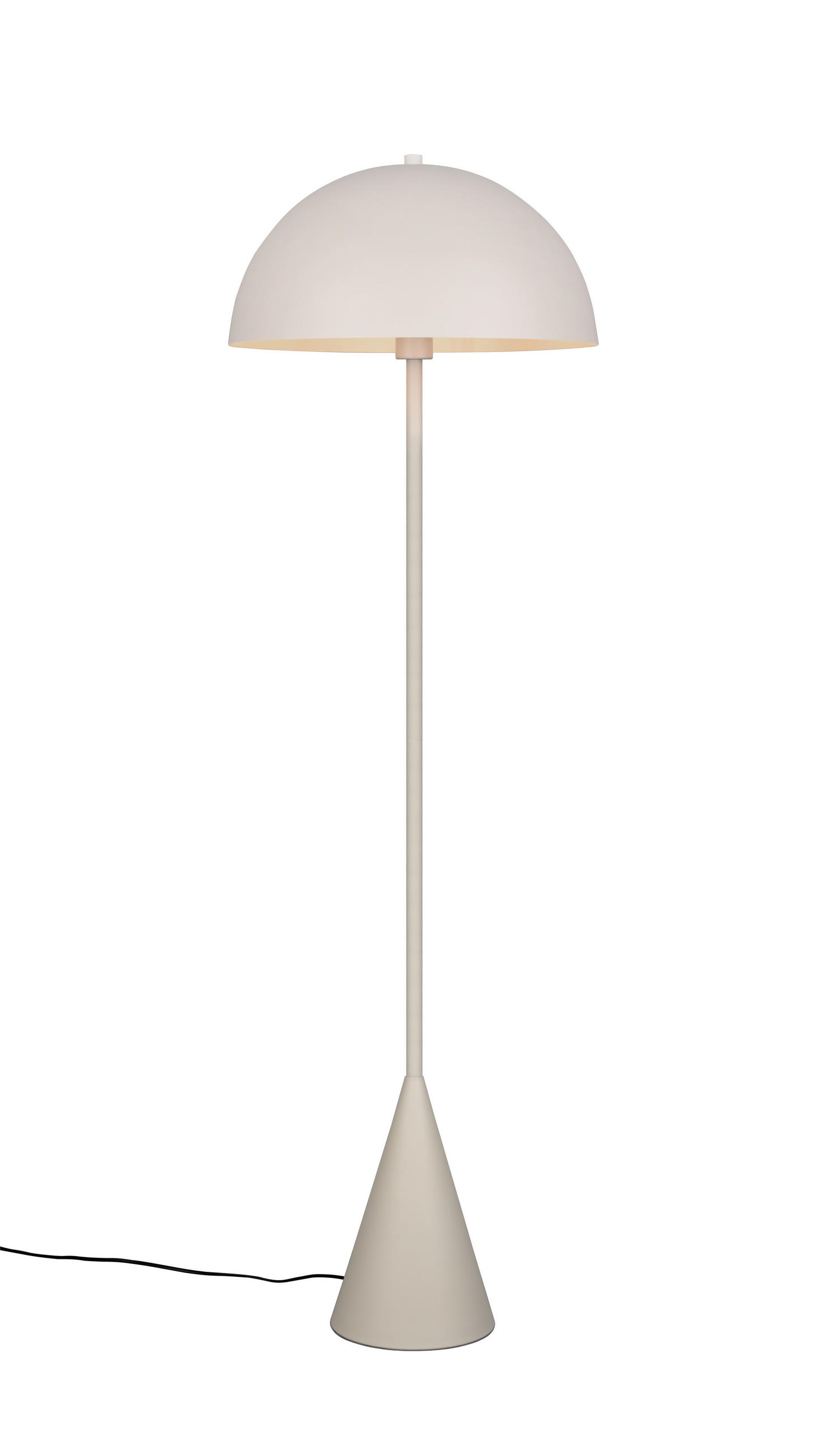 STEHLAMPE ALFIE - Grau - 40/40/130 cm - Grau, Metall (40/40/130cm) - Trio Leuchten
