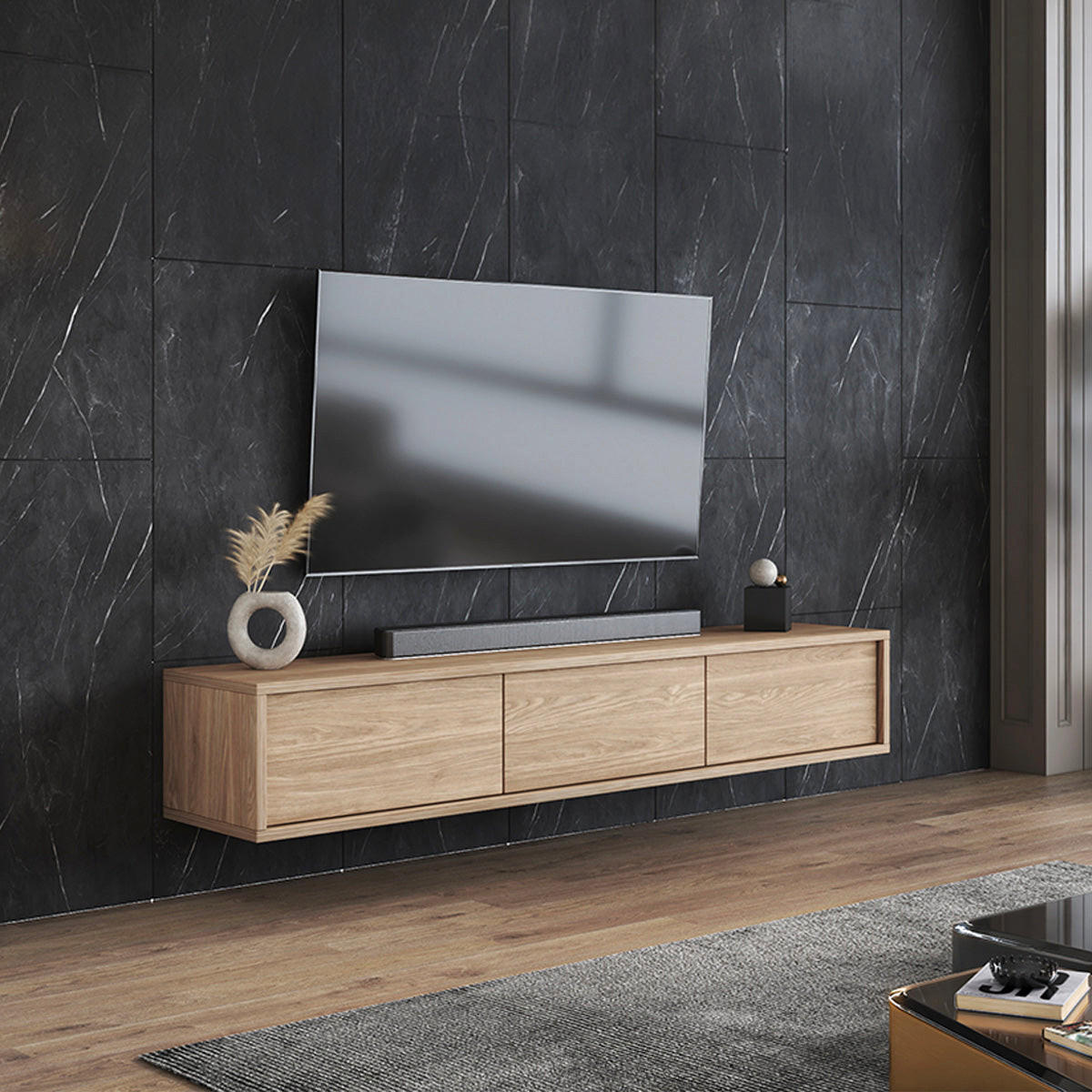 TV-MÖBEL Idra Holz - Braun, Holzwerkstoff (180/32/36cm) - Petits-meubles