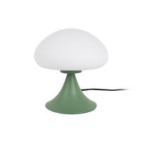 TISCHLAMPE Hongo 20/20/21 cm - Grün, Glas (20/20/21cm) - Leitmotiv