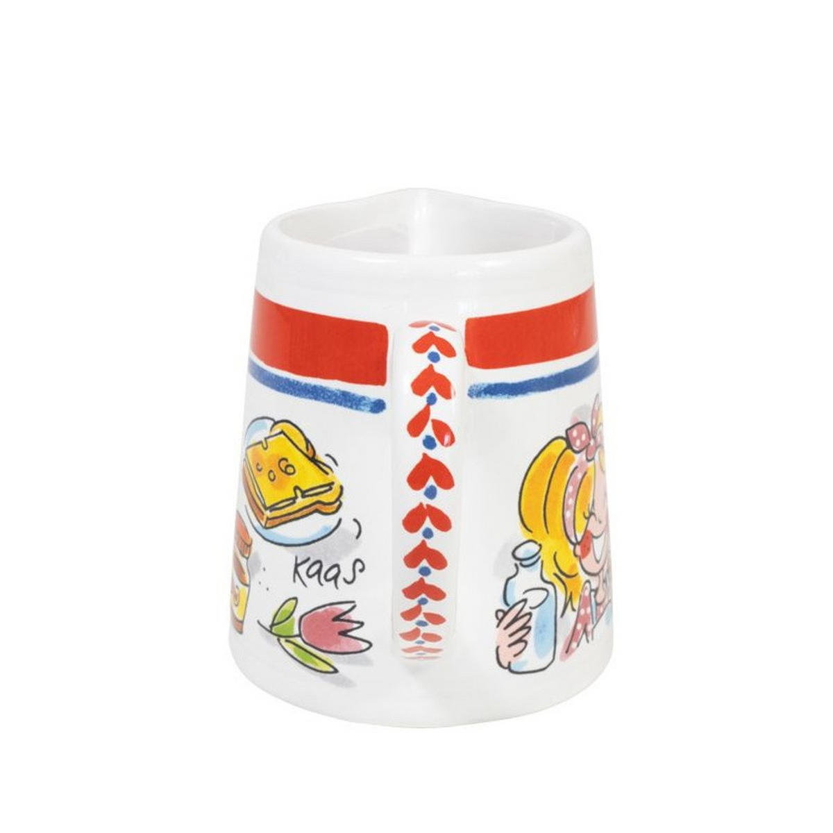 MILCHKANNE Hollands Glorie in Bunt - 9cm - Multicolor, Keramik (0.5L) - Blond Amsterdam