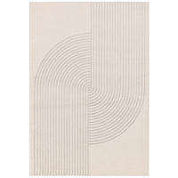 TEPPICH Moderner flachgewebter ARCHY Beige 120 x 170 cm - Beige, Textil (120/170cm) - Novatrend