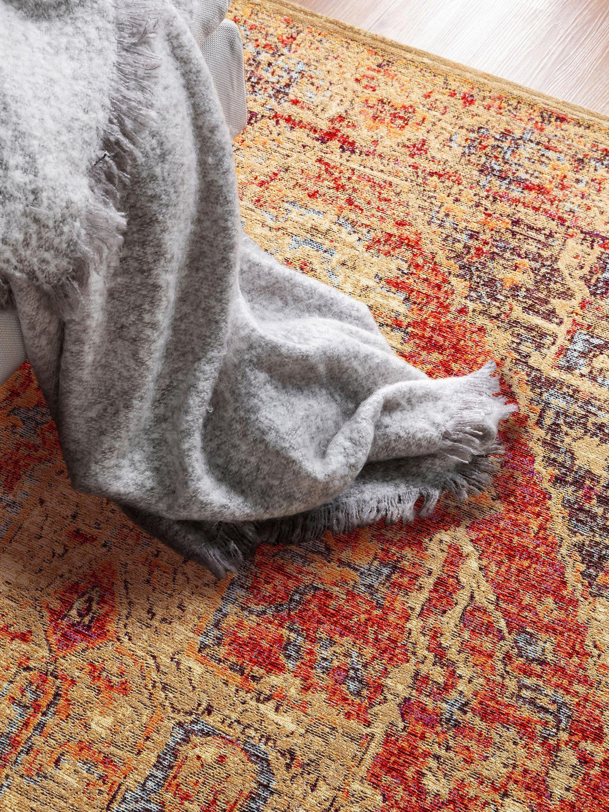 FLACHGEWEBETEPPICH Stay Multicolor 155x235 cm - Multicolor, Textil (155/235cm) - benuta Pop