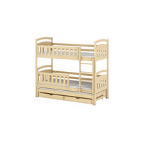 ETAGENBETT BLANKA Beige 96x208x164 cm - Beige, Holz - FURNLUX