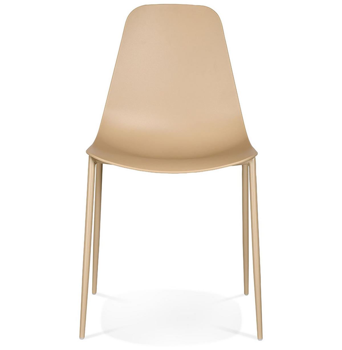 STUHL FELIZ beige - Beige, Kunststoff (48/88/48cm) - Légia Home