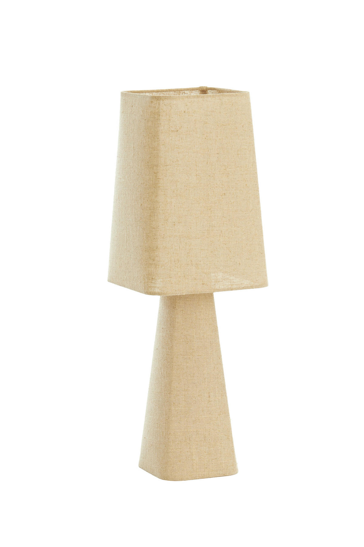 TISCHLAMPE Mikko Braun 20/20/58 cm - Braun, Textil (20/20/58cm) - Light & Living
