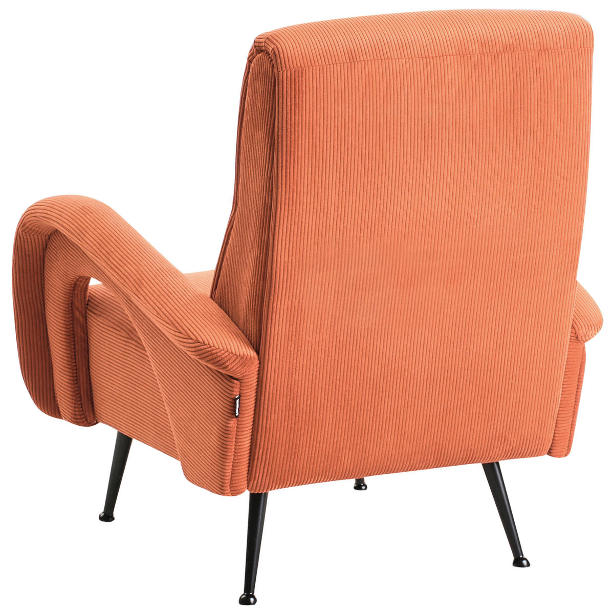 SESSEL Taupe Svalov - Orange, Textil (77/93/75cm) - Beliani