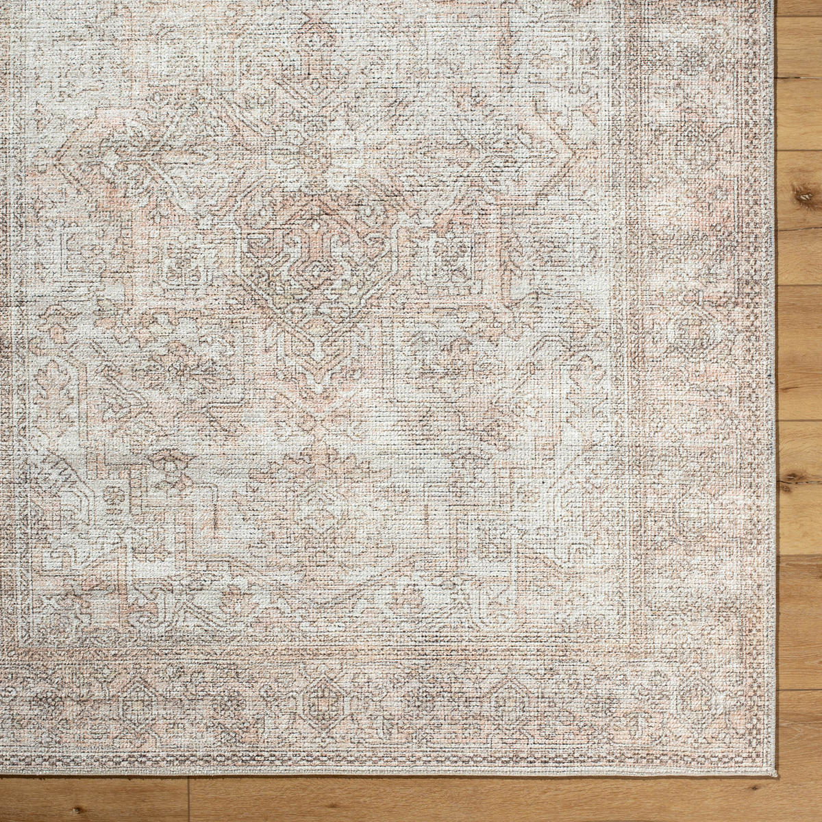 VINTAGE-TEPPICH Margot 200/275 cm Rosa/Creme - Pink, Textil (200/275cm) - LIVABLISS