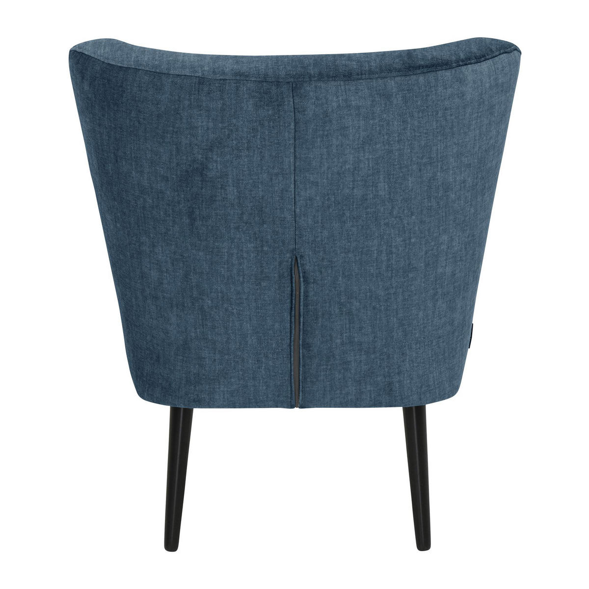 POLSTERSESSEL Kassi Samtvelours dunkelblau - Dunkelblau, Kunststoff (68/80/69cm) - 58aufmkessel