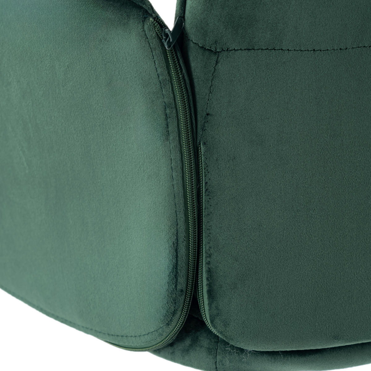 DREHSTUHL Armlehnsessel mit Drehfunktion in Beige, höhenverstellbar - Grün, Metall (59.5/93/61.5cm) - Urban Meuble