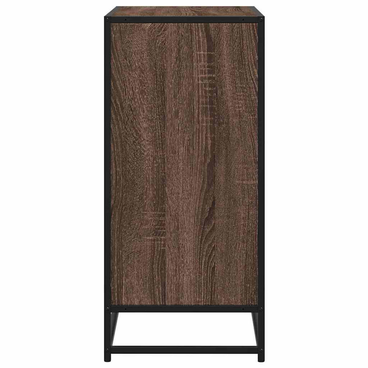 KOMMODE Sopi für Wohnzimmer Braun Eichen-Optik 68x35x76 cm - Eichefarben, Holz (68/76/35cm) - DELUKE