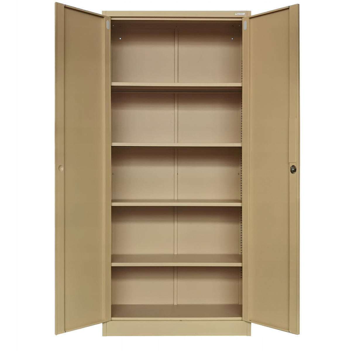 AKTENSCHRANK JAN H - Beige, Metall (90/195/40cm) - Jan Nowak