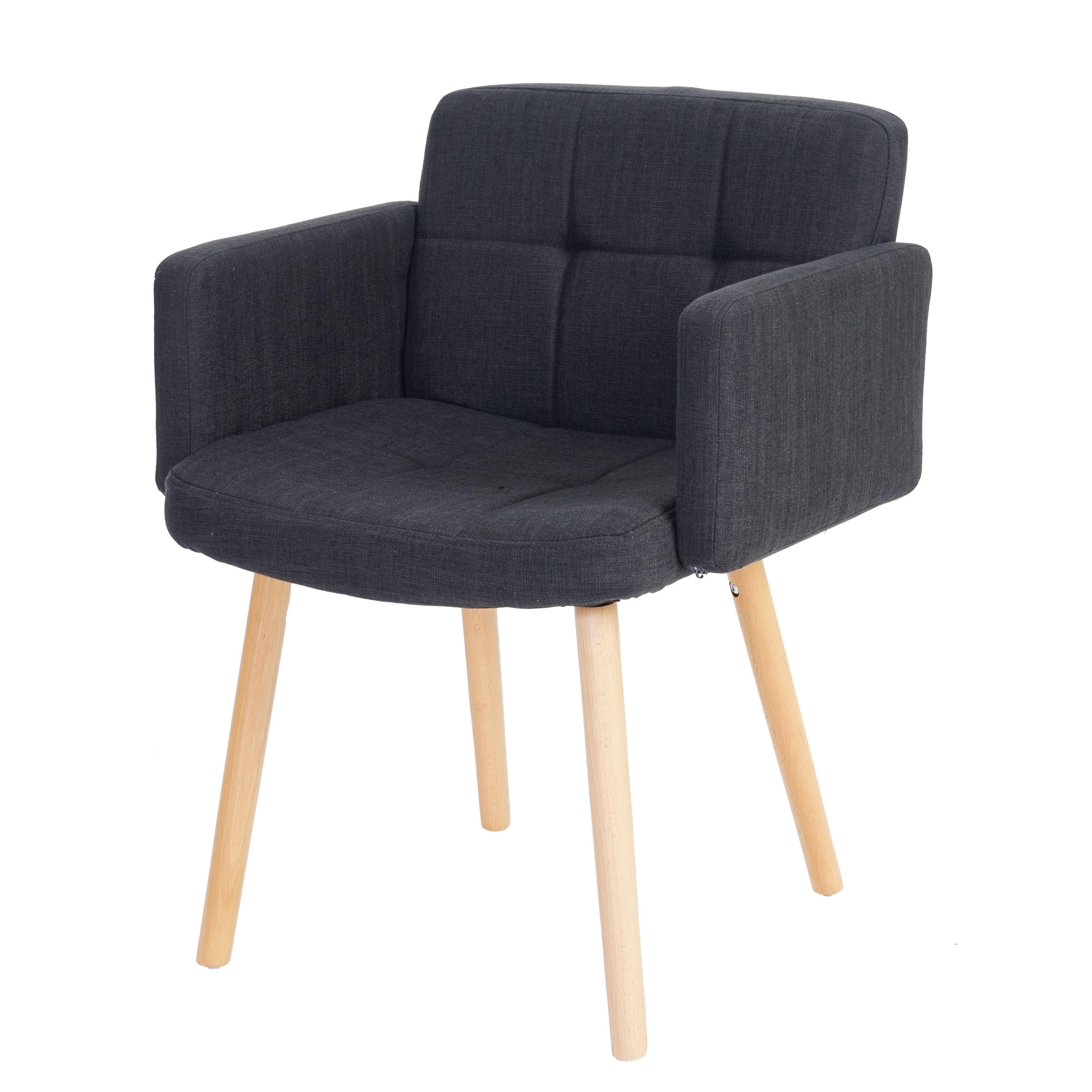 ESSZIMMERSTUHL Anthrazit - Anthrazit, Textil (60/79/57cm) - MCW