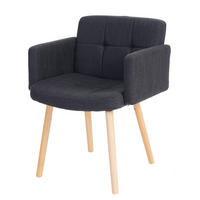 ESSZIMMERSTUHL Anthrazit - Anthrazit, Textil (60/79/57cm) - MCW