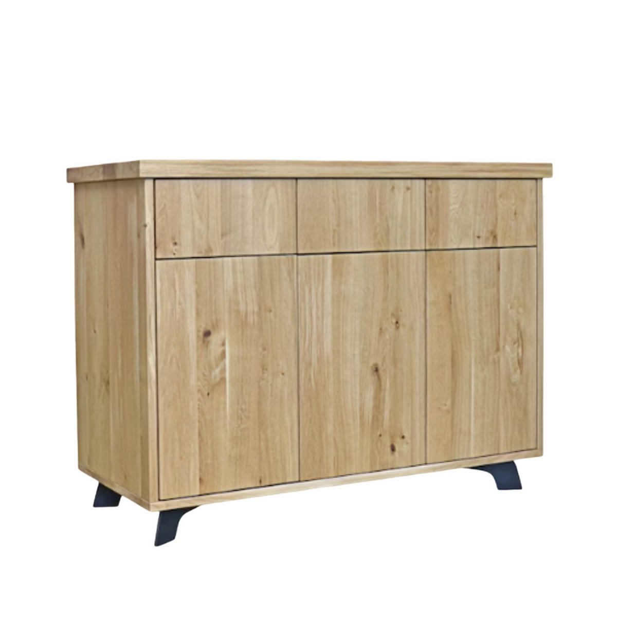 EICHENKOMMODE mit Schubladen VITA - Eichefarben, Holz (120/90/50cm) - Rawood Furniture