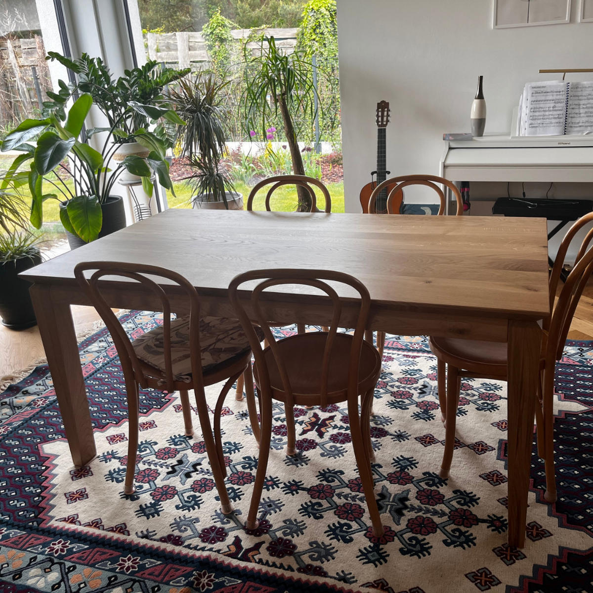 ESSTISCH aus Massivholz DANTE 160 x 90 - Eichefarben, Holz (160/90/75cm) - Rawood Furniture