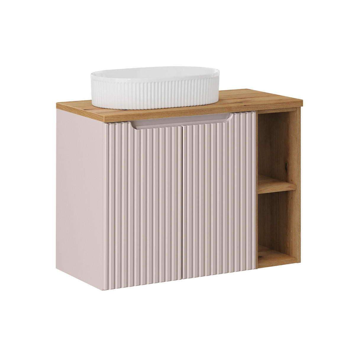 Petits-meubles UMYVADLO 80.4cm Riva Kašmír a dřevo