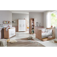 BABYZIMMER Mega-Set Marlon 7-tlg. - Weiß/Eiche Artisan, Holz/Holzwerkstoff (1/1/1cm) - arthur berndt