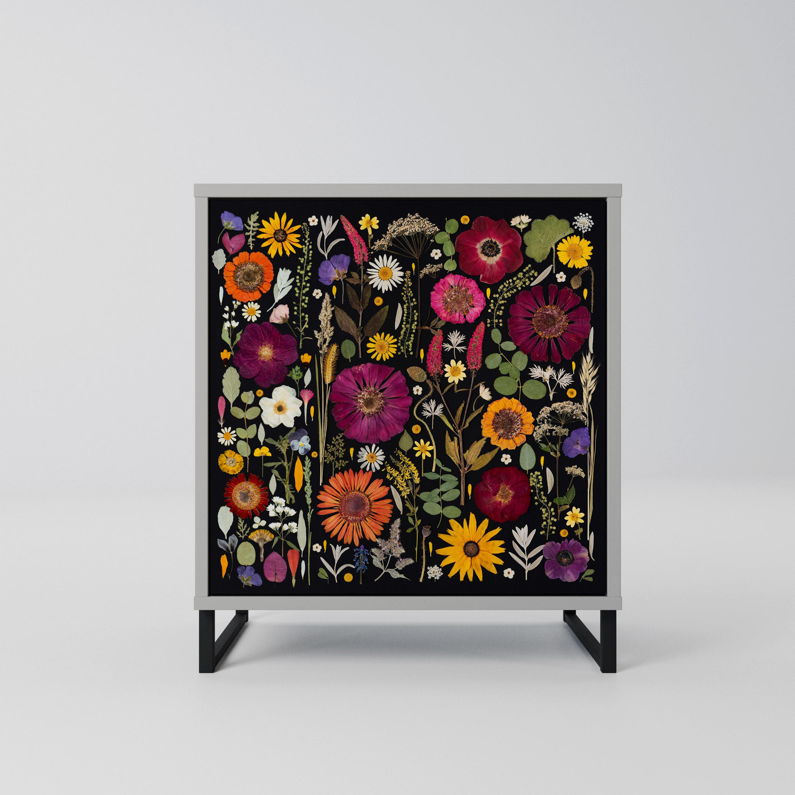 SpaceRebels Sideboard Grau 57.5x67.5x42 cm