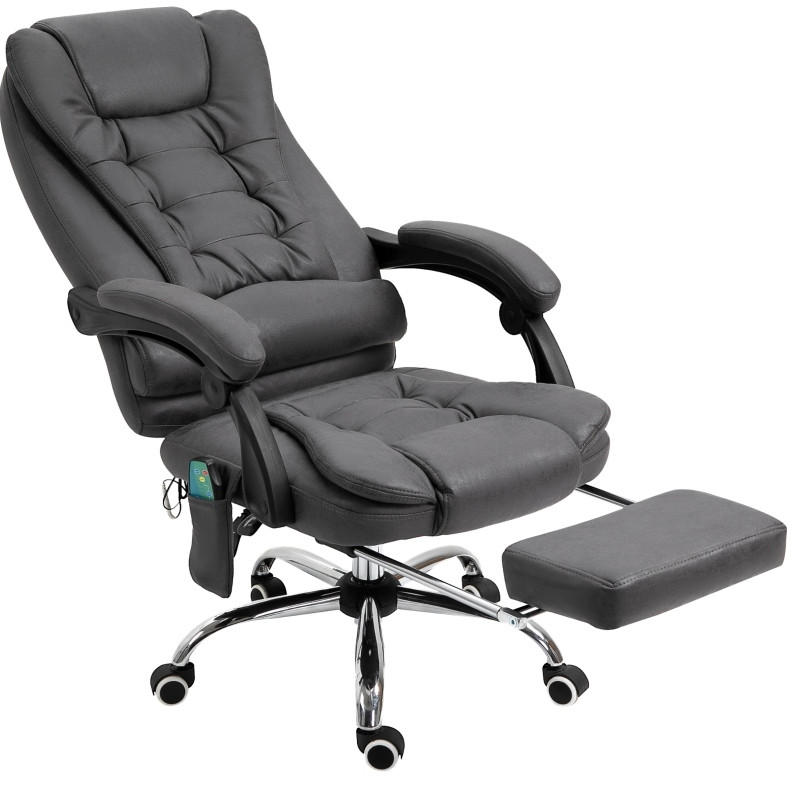Ivmeu Bürostuhl Dunkelgrau 65x119x70 cm
