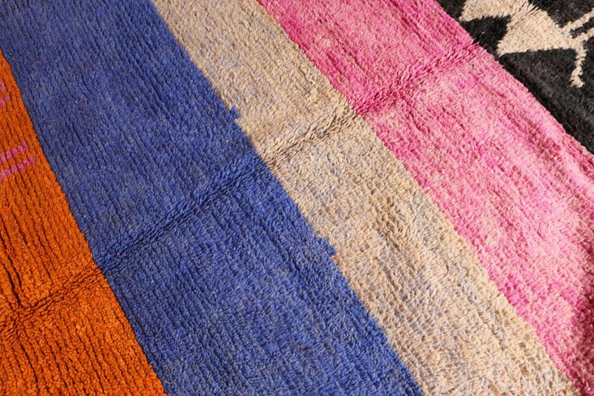 BERBERTEPPICH aus reiner Wolle 200x 304 cm - Multicolor, Naturmaterialien (200/304cm) - AFK Living