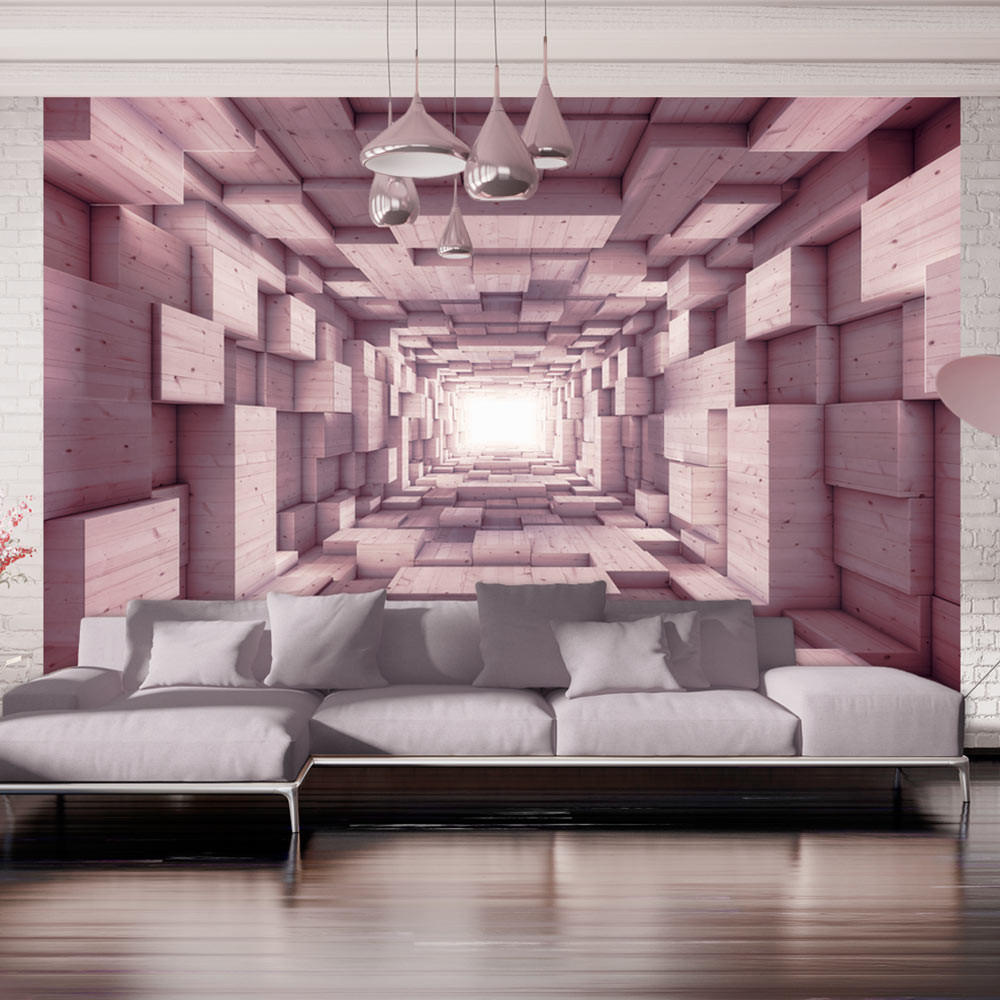 SELBSTKLEBENDE FOTOTAPETE 196/140 cm - Lila, Kunststoff/Textil (196/1cm) - KUNSTLOFT