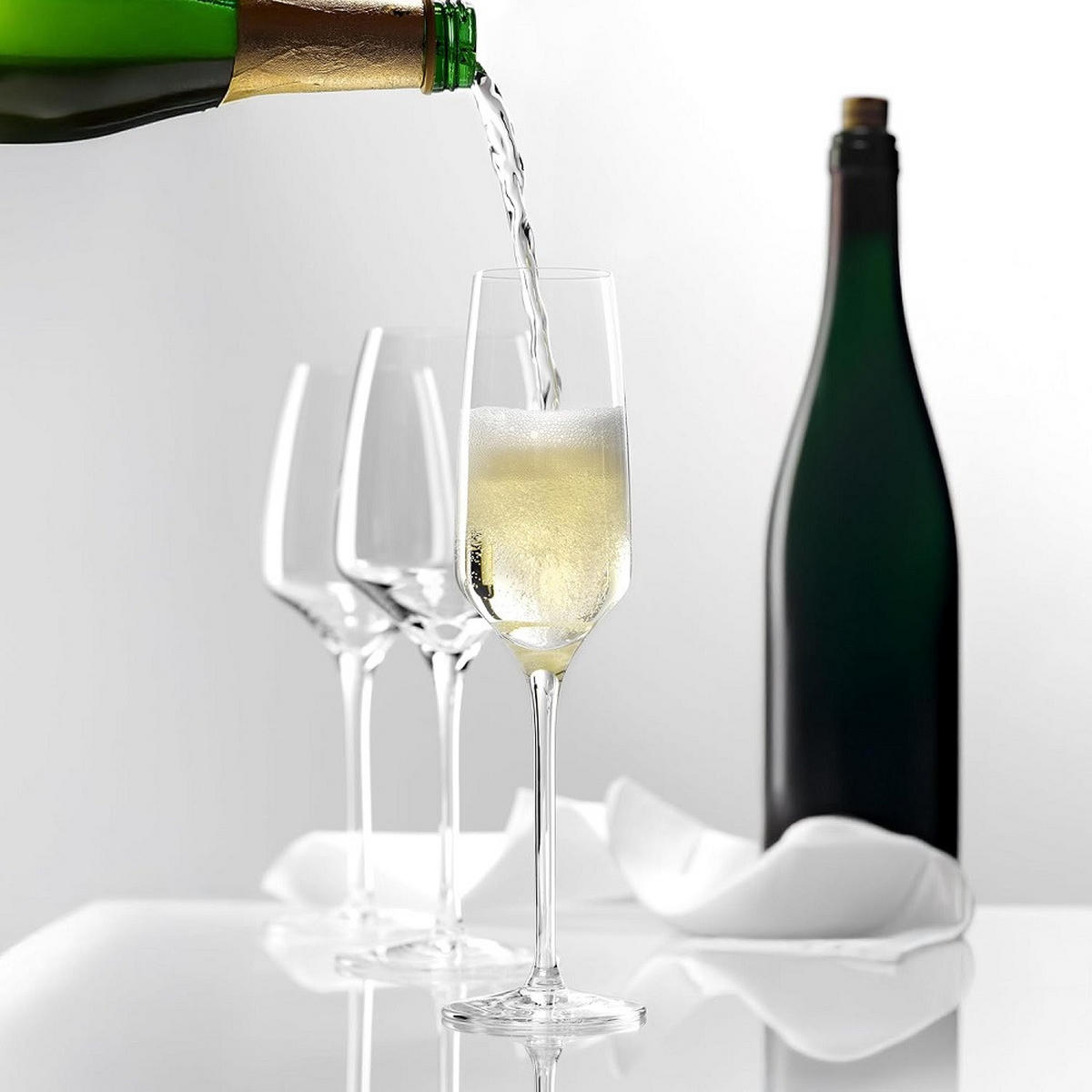 SEKTKELCH Experience 188 ml 6er Set - Transparent, Glas (0.188L) - Stölzle