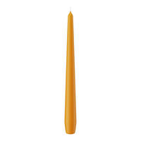 SPITZKERZEN (konische Kerzen) Natur 250 x Ø 25 mm, 12 Stück - Naturfarben, Paraffin (2.5/25/25cm) - Wiedemann Kerzen