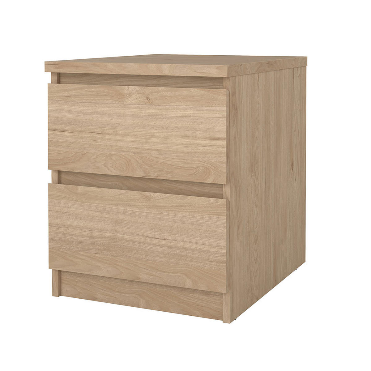 NACHTTISCH, Naia, Eiche, Holzwerkstoff, 41 x 50 x 50 cm - Eichefarben, Holzwerkstoff (41/50/50cm) - ebuy24