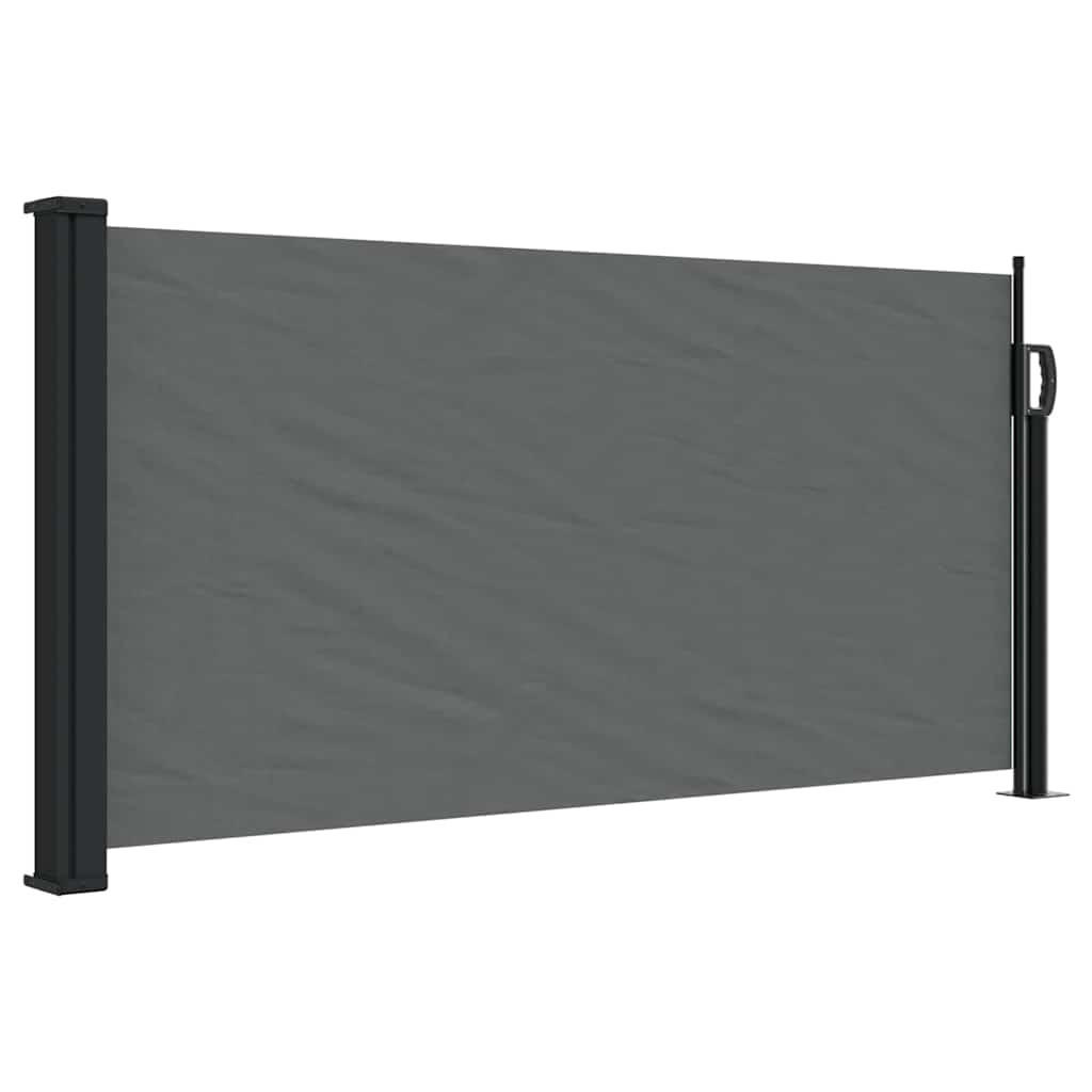 SEITENMARKISE Ausziehbare Anthrazit 100/300 Cm - Anthrazit, Textil (100/300cm) - vidaXL