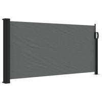 SEITENMARKISE Ausziehbare Anthrazit 100/300 Cm - Anthrazit, Textil (100/300cm) - vidaXL