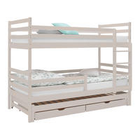 ETAGENBETT Mila Kaschmir ca. 90 / 200 cm - Kaschmir, Holzwerkstoff - Mömax