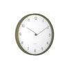 WANDUHR Sencillez Ø30 cm - Olivgrün, Kunststoff (30/4/30cm) - Karlsson