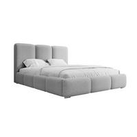 POLSTERBETT Doppelbett Kestle 140x200 cm Hellgrau - Hellgrau, Textil (140/200cm) - Fedve
