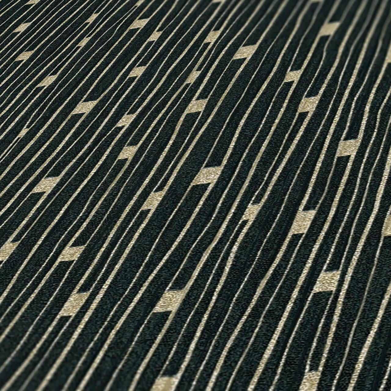 VLIESTAPETE Schwarz 53/1005 cm - Schwarz, Textil (53/1cm) - KUNSTLOFT