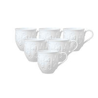 BECHER MIT HENKEL Toy's Delight Royal Classic weiß 440 ml 6er Set - Weiß, Keramik (0.44L) - Villeroy & Boch