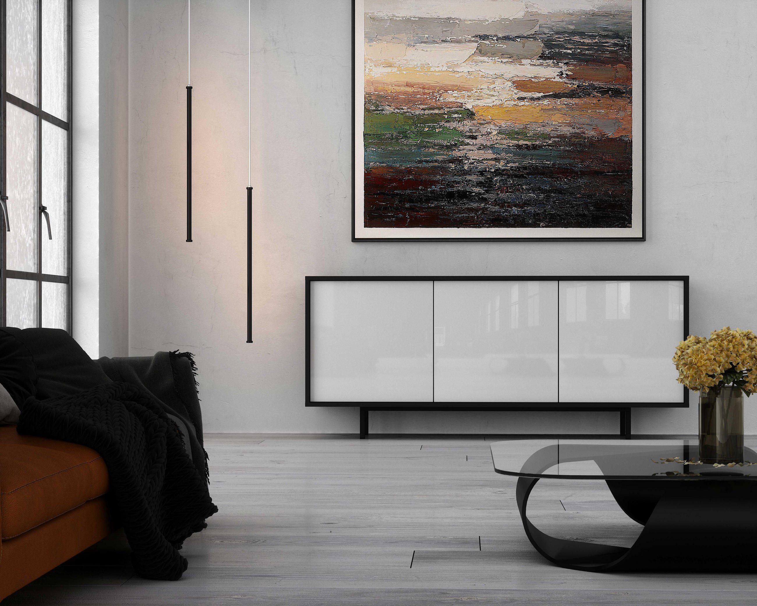 Thumbnail - Simplyfurn Sideboard, Weiß Hochglanz, Holzwerkstoff, Rechteckig, 154x66x40 cm, Wohnzimmer, Kommoden & Sideboards, Sidebo...
