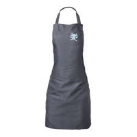 KOCHSCHÜRZE Tim Mälzer, Grau - Silberfarben, Textil (28/18cm) - Kai Messer