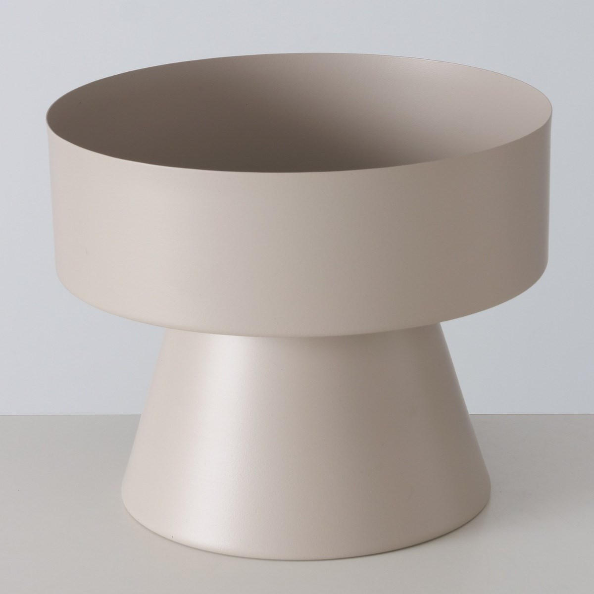 KERZENHALTER aus Glas Pallas - Beige, Glas (19/29/19cm) - Boltze Home