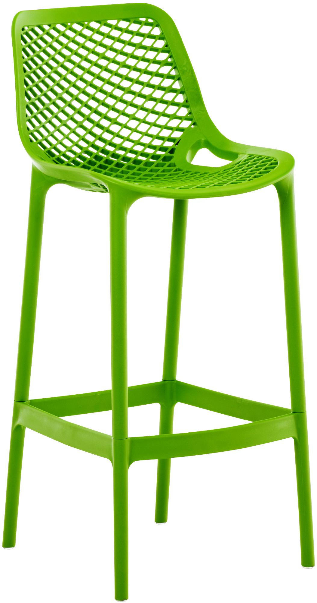 BARHOCKER Kunststoff Grün - Grün, Kunststoff (45/105/53cm) - CLP
