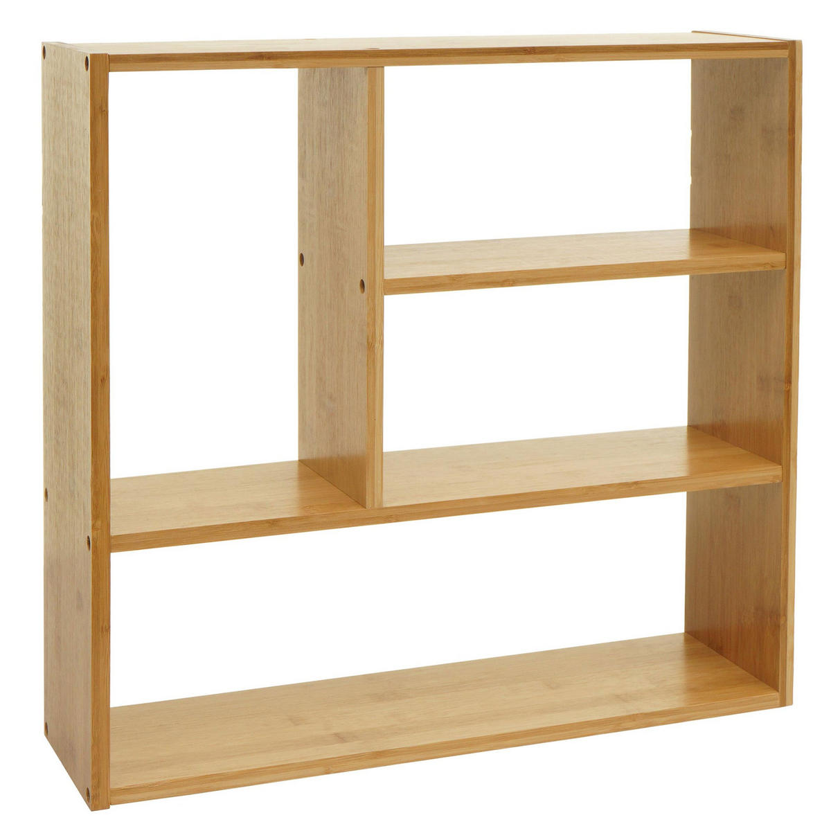 WANDREGAL Braun - Braun, Holz (50/50/15cm) - MCW