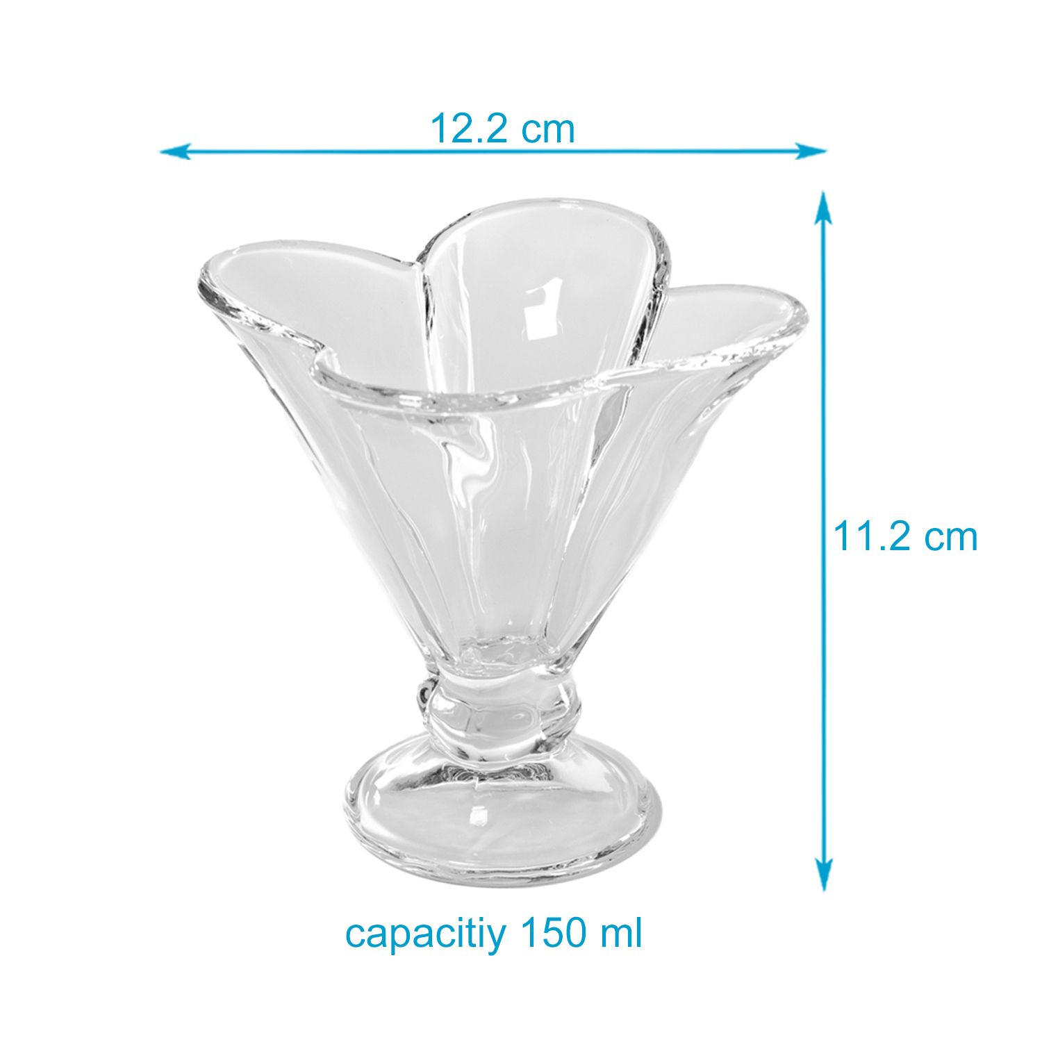 EISSCHALEN SET - Transparent, Glas - Intirilife