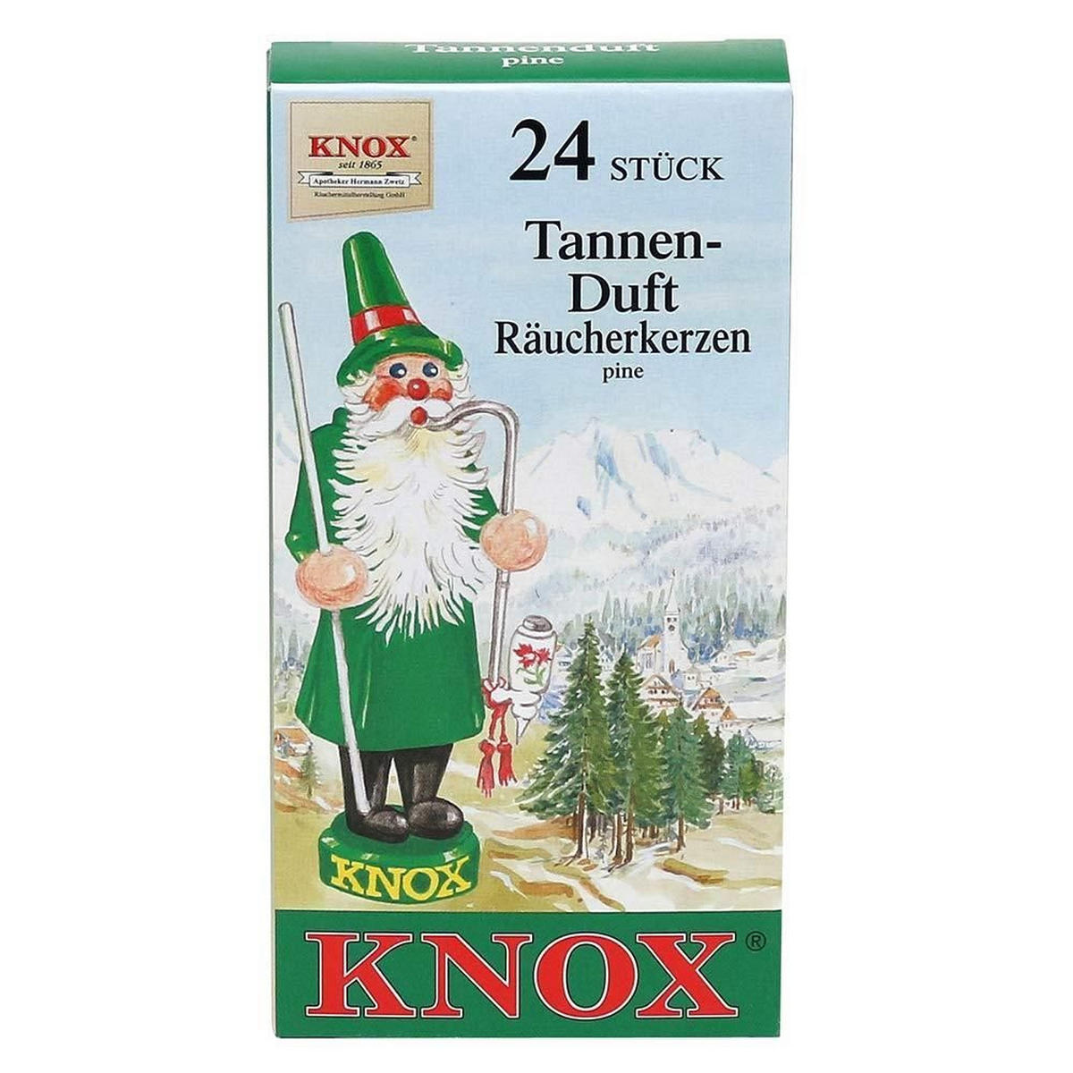 RÄUCHERKERZEN Tanne 24er Packung - Multicolor, Holz (6.5/2.3/12.5cm)
