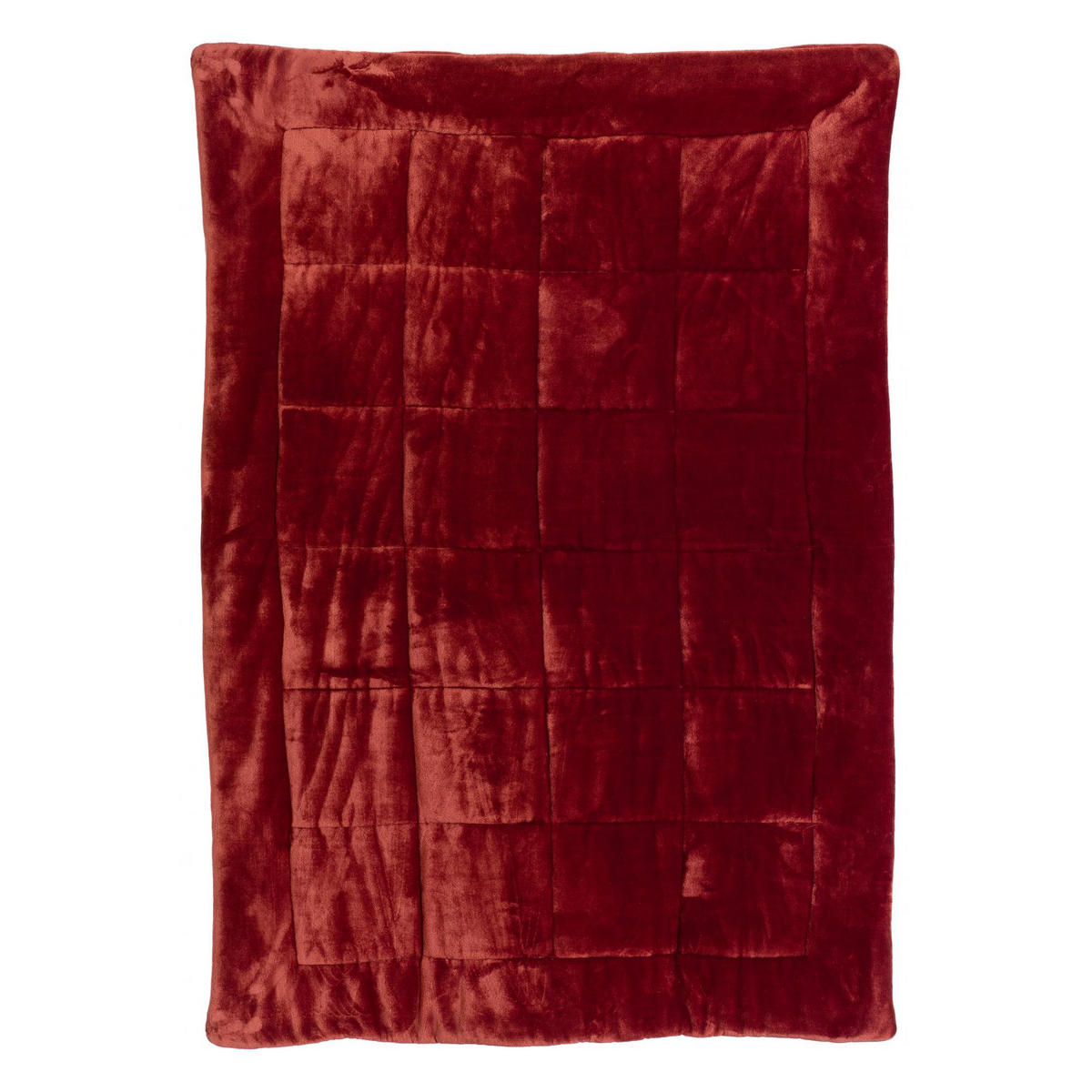 BETTÜBERWURF Betender geranie 225 x 260 cm - Rot, Textil (225/260cm) - Vivaraise