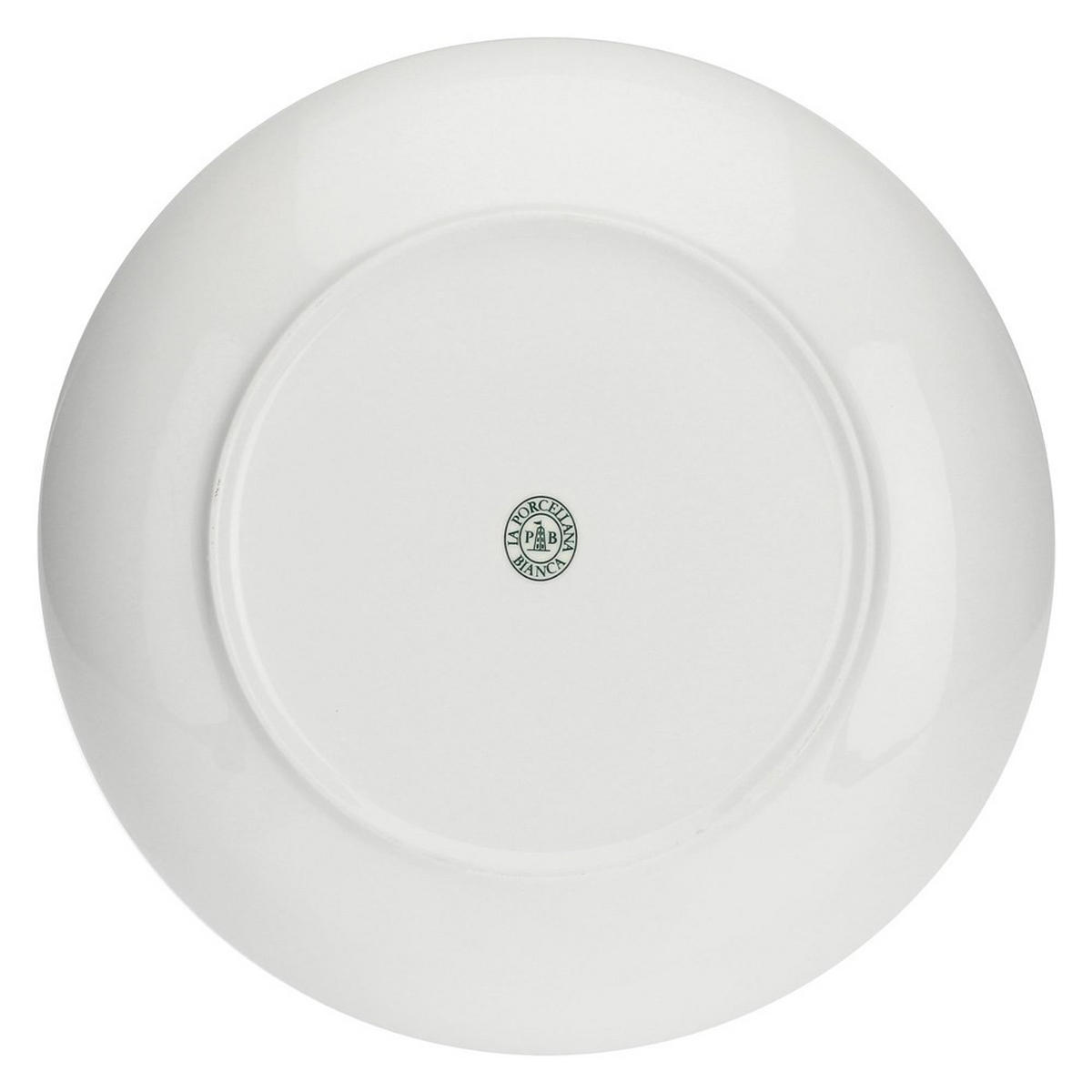 TELLER Weiß 30/30/2 cm P0044GB030Z - Weiß, Keramik (30cm) - La Porcellana Bianca 