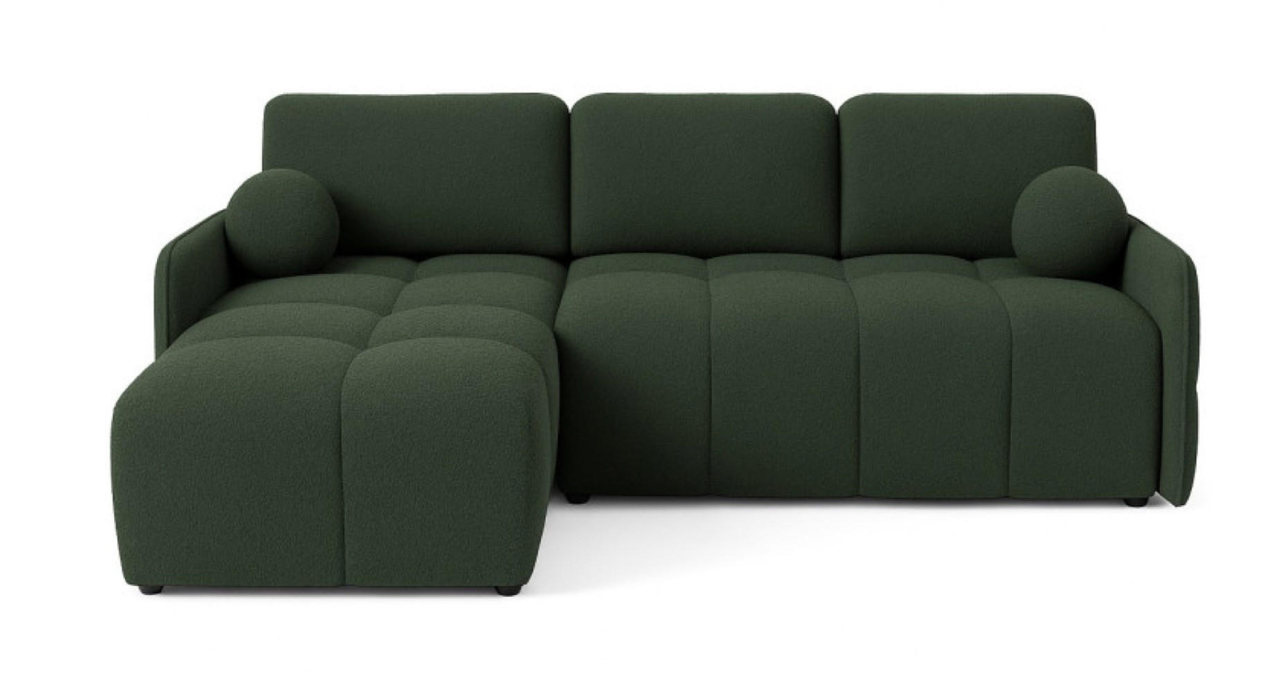 Sepro Meble Ecksofa Grün 220x145 cm