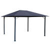 PAVILLON Nizza 3x4m Grau - Grau, Metall (300/263/400cm) - QUICK STAR