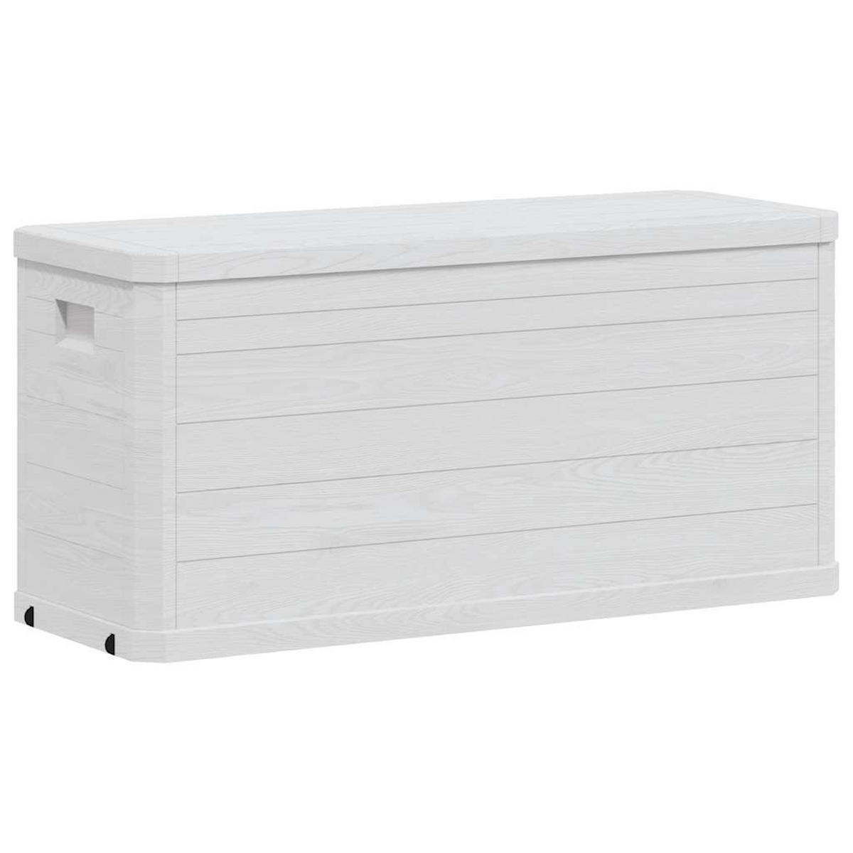 GARTEN-AUFBEWAHRUNGSBOX 280 L Hellgrau - Grau, Kunststoff (117/56/45cm) - vidaXL